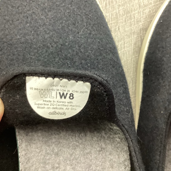 Allbirds Wool Loungers Size 8 - Picture 9 of 9